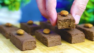Chocolate protein bars! HEALTHY recipe gluten-free, sugar-free, egg-free! Subtitles