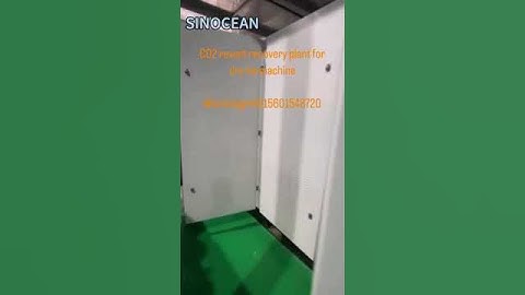 Containerized CO2 revert recovery system for dry ice machine. #dryicemachine #CO2revertrecoveryplant