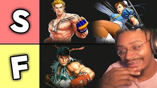 The FINAL Street Fighter V TIER LIST Ever!