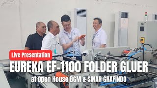 OPEN HOUSE BGM & SINAR GRAFINDO 2026 |Presentasi Eureka Folder Gluer