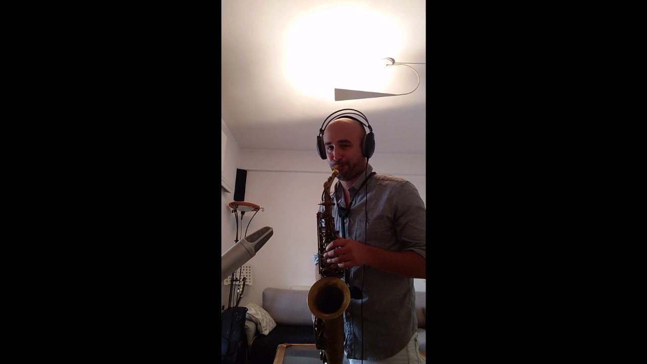 Englishman in New York alto saxophone cover YouTube