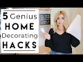 INTERIOR DESIGN | Clever Home Decorating Hacks I Learned So You Don't Have To