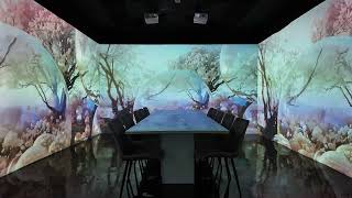 Redthread AI Vision: 4 Seasons | Spatial Media Art Installation