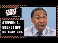 Stephen A. sounds off on Team USA's loss vs. Nigeria: 'There's no excuse!' ​| First Take