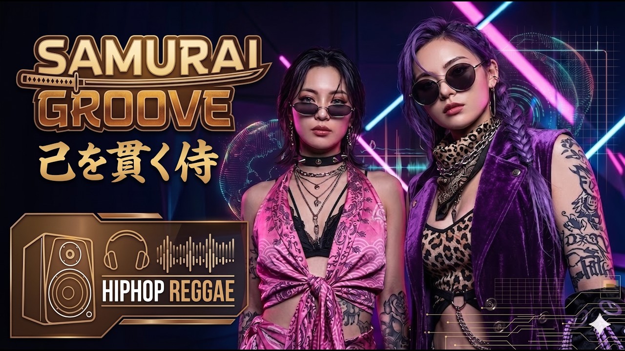 SAMURAI HIPHOP REGGAE 1 HOUR MIX - 
