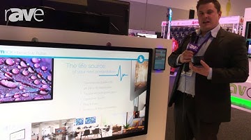 Integrate 2018: CommBox Technology Shows Huddle Space With 65" Capacitive Touch Screen