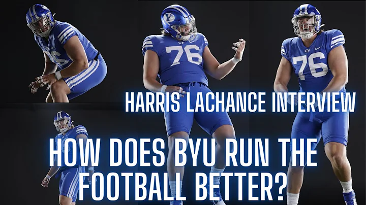 BYU OL Harris LaChance Talks Notre Dame Football!
