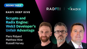 Scrypto and Radix Engine: Web3 Developer