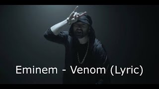 Eminem - Venom (Lyric)