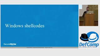 Windows Shellcodes To Be Continued  DefCamp   2016