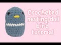Blue berry nesting doll birds #crochet #birds #cute #crochettutorial #crochetforbeginners #dolls