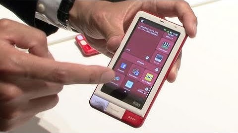 KDDI announces iida smartphone, INFOBAR A01 #DigInfo