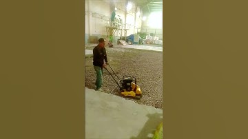 How to use Plate Compactor #platecompactor #constructionequipment #shortsvideo