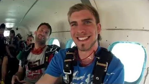Leigh  Bowers - Jumping for animal charity - Jump 2