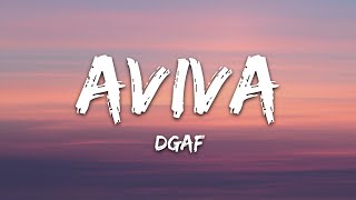 AViVA - DGAF (Lyrics) chords