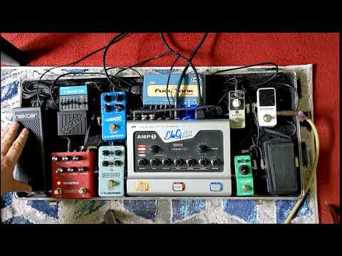 Using the Eventide Micro pitch delay with an expression pedal to change events in your presets.