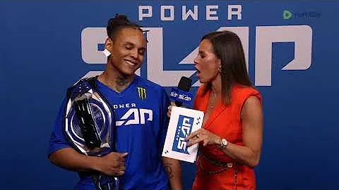 AyJay Hintz Post-Fight Interview | Power Slap 1 Finale