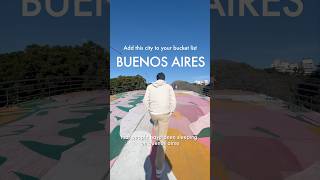 Why aren’t more people talking about Buenos Aires?!😍 #buenosaires #travel #travelvlog