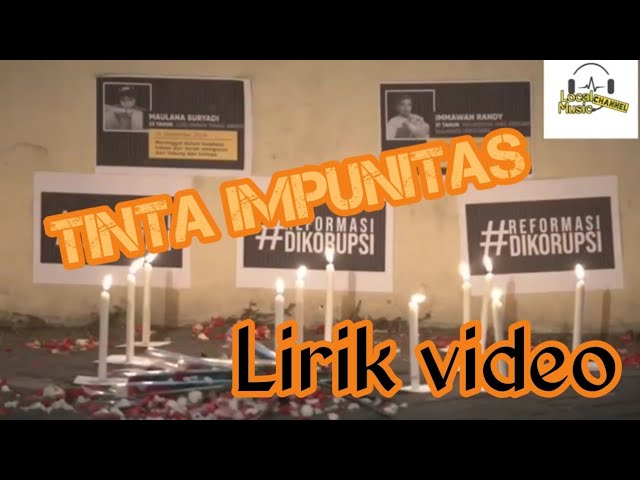 BUNGA HITAM - TINTA IMPUNITAS (LIRIK VIDEO) CENCORED class=