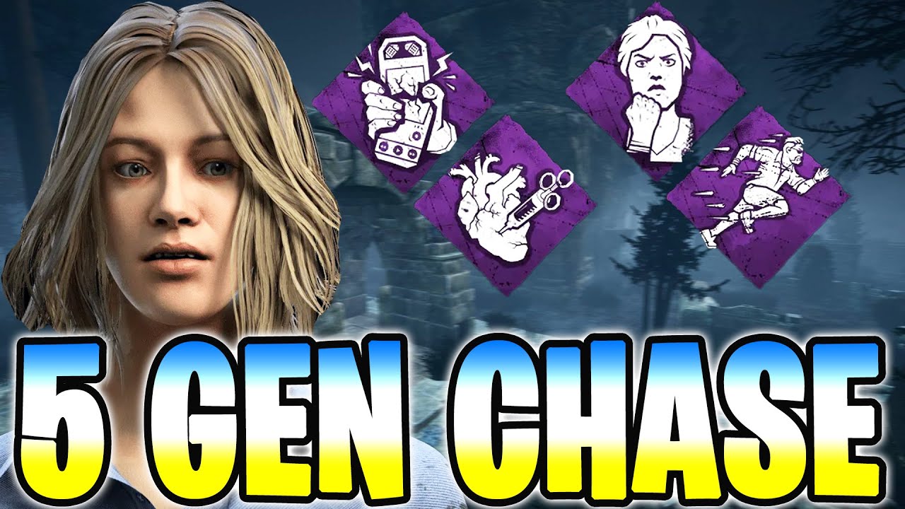 Dead By Daylight PENZI - THE 5 GEN CHASE - YouTube