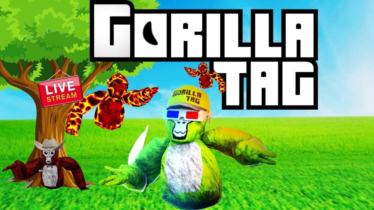 GorillA TaG MiniGames LIVE #gorillatag #gtag #Livestream