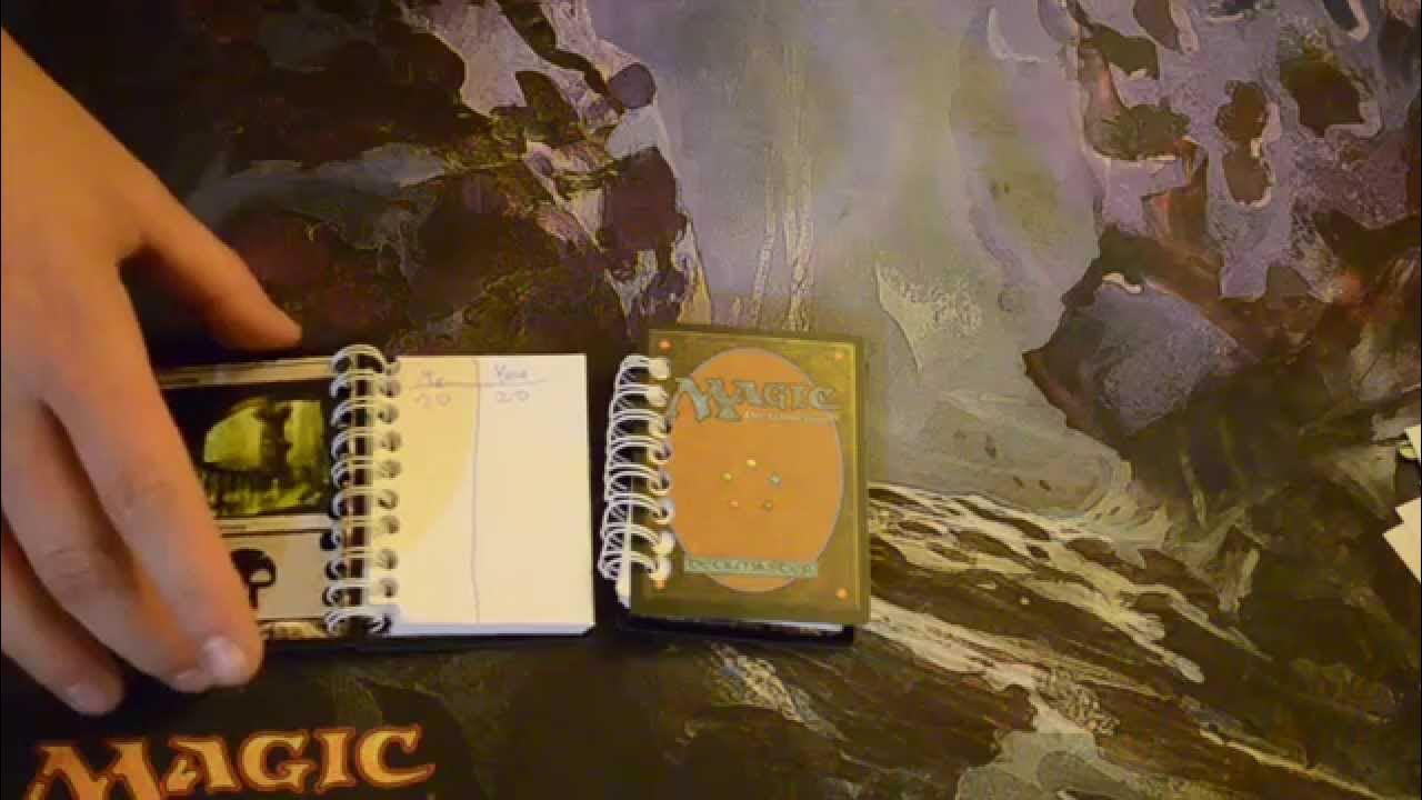 how-to-make-a-mtg-score-pad-youtube