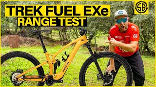 Trek Fuel EXe RANGE Test & Review - TQ-HPR50 360Wh How Far Can You Ride?