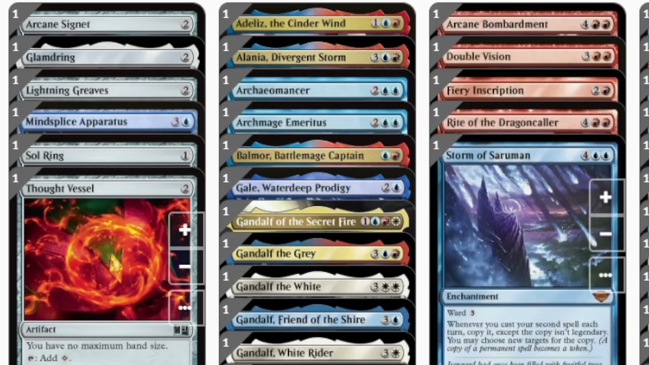 mtg gandalf the white commander deck You need these 5 wizards in your Gandalf, Party Guest deck!, For all your gaming needs hit up @blackvaultgaming and use code Shock to save money at check out!, If you love Magic Gandalf the Grey Lotr INSTANTS