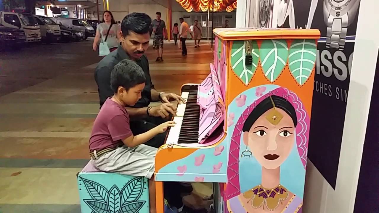 Street piano Singapore Jiko Soumil ghosh