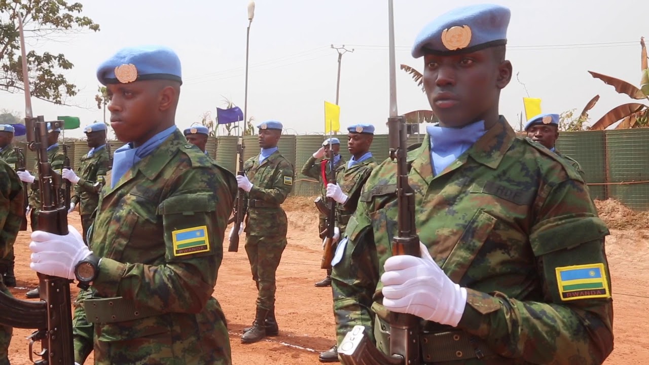 CAR: 750 Rwandan peacekeepers received the United Nations medal