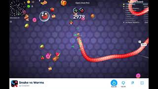 Snake vs Worms! (Full Gameplay) screenshot 3