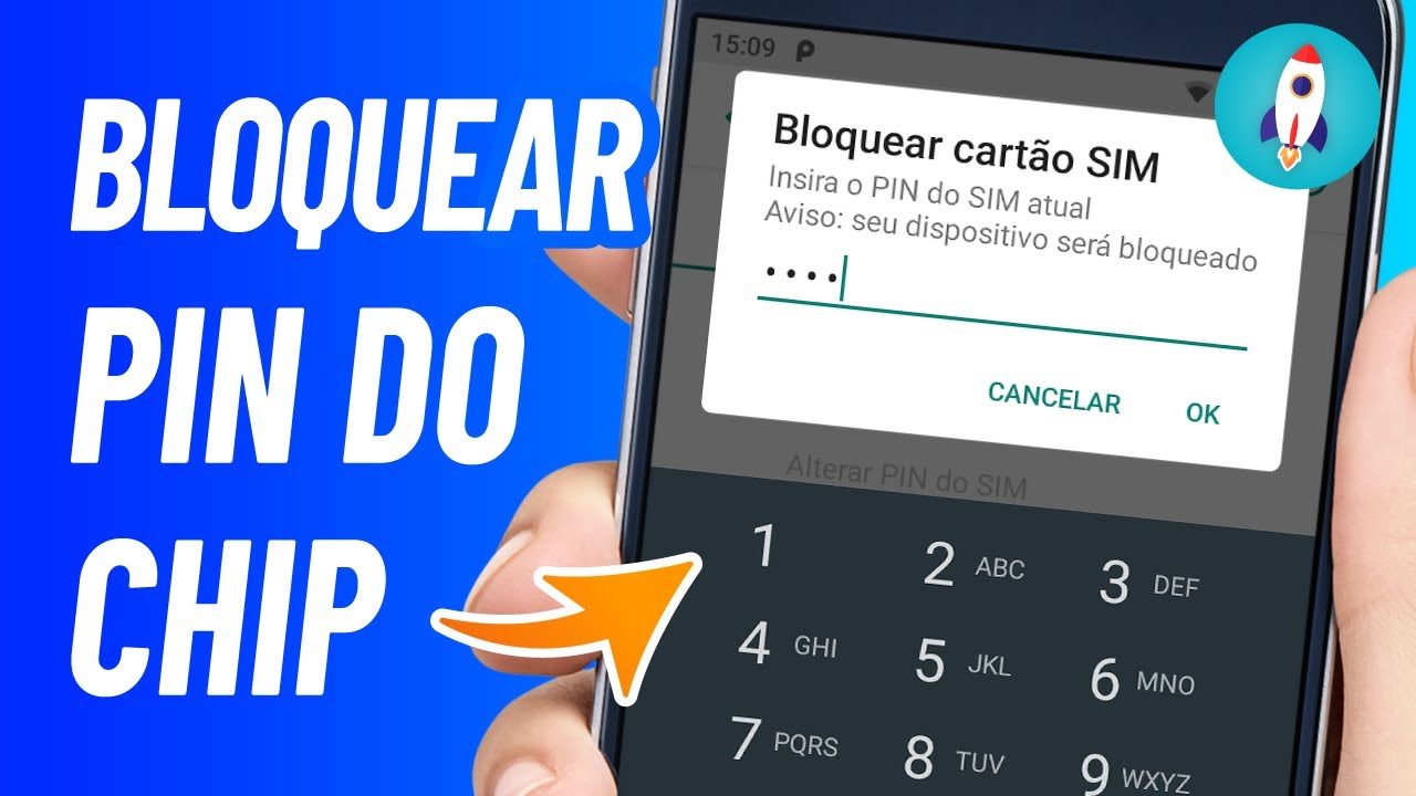 Como BLOQUEAR O PIN DO CHIP da Claro, Vivo, Oi e Tim - Qualquer Celular ...