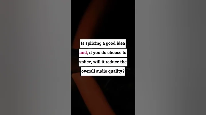 Does Splicing Speaker Wire Reduce the Overall Quality?