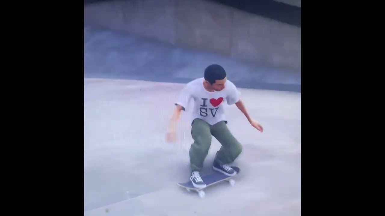 Skate. Montage over the bench