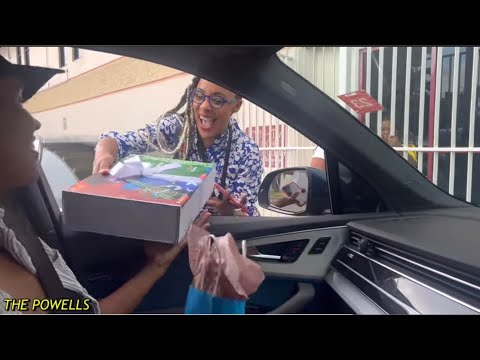 Birthday delivery | had to spank him for misbehaving.