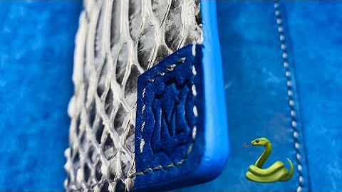 Handmade python wallet!!!