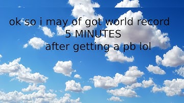 Getting Over It Zero Gravity World Record in 57s 125ms [DECLINED READ DESC]