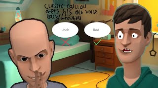 Classic caillou gets his old voice back/ grounded