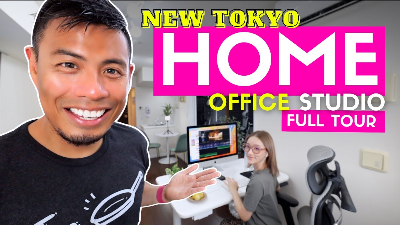 ⁣My New Home Office Studio Full Tour in Japan
