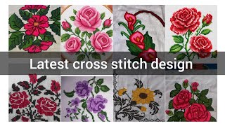 Latest stunning cross stitch design ideas/stylish hand embroidery designs 