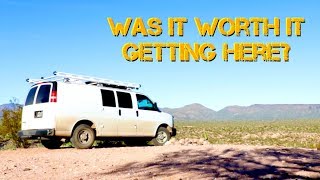 Van Life; Hard To Get To Free BLM Campsite But Worth It? screenshot 4