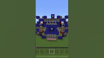 Kinda chunky seemless 4x4 vault. #minecraft #bedrock #redstone