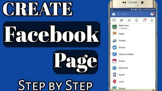 How to create Facebook page | Facebook page Kasy bunaya jata hy |