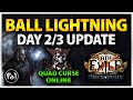 Poe 324 ball lightning archmage day 23 update  fearedmaven down