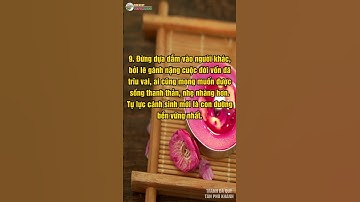 13 Điều ĐỪNG Hãy Luôn Tâm Niệm Để An Nhiên Giữa Cuộc Đời