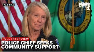 FULL INTERVIEW: Tacoma police chief launches community public safety partnership