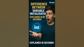 Variables Related Confusion in Class 9? Declaration vs Initialization Made EASY! |Java with Shivani