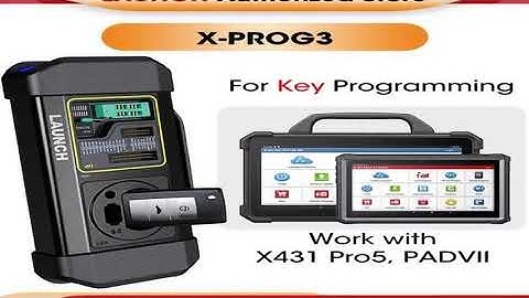 LAUNCH X431 X-PROG 3 Car Key Programmer Obd2 Scanner XPROG3 Immobilizer Smart Keys Remote