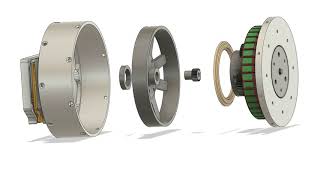 moteus servo mk2 exploded view