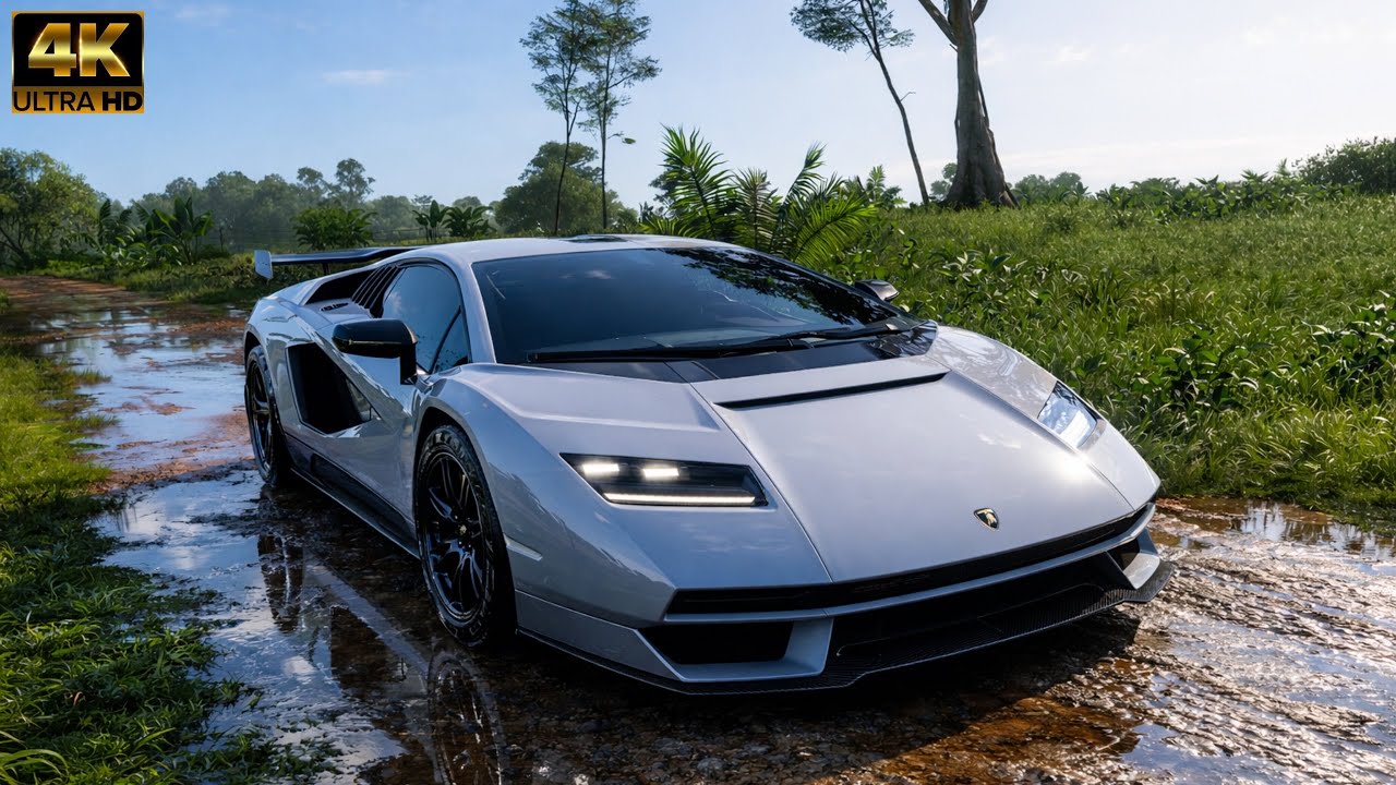 Lamborghini countach - Forza Horizon 5 Epic Car Driving Gameplay & Racing